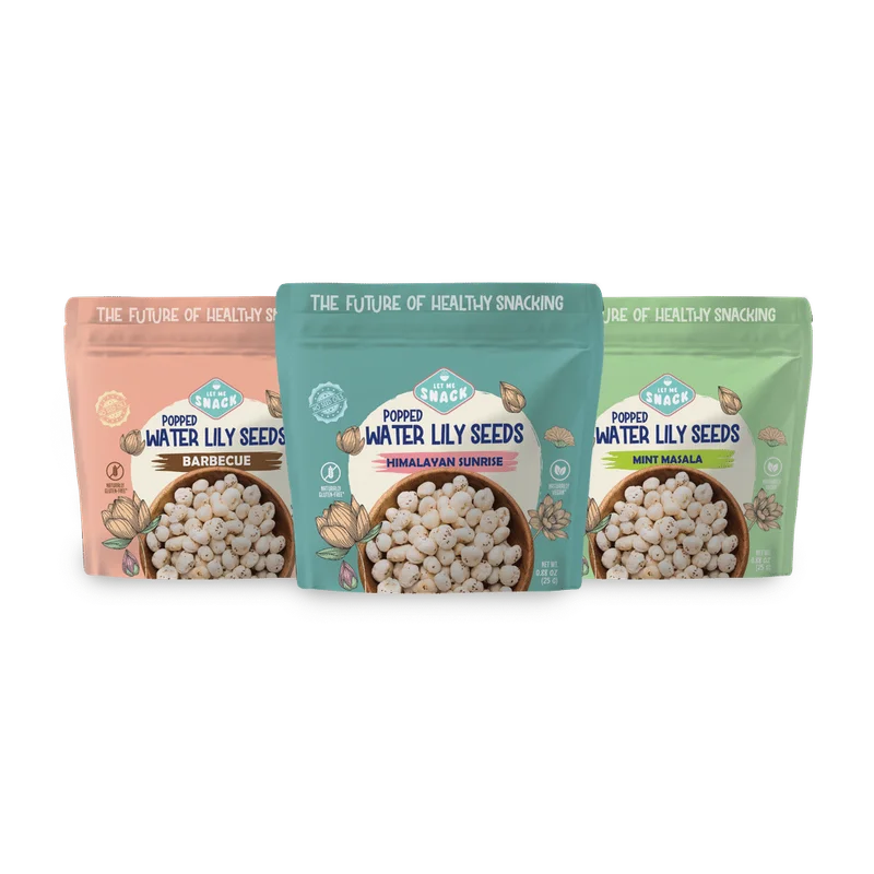 Image of Popped Water Lily Seeds - Variety Pack (Small)