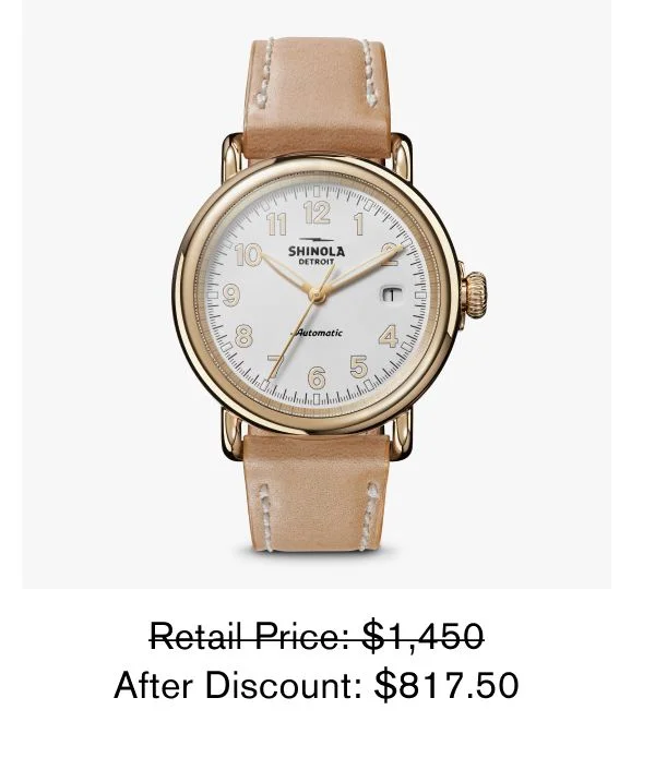 Retail Price: $1,450 After Discount: $817.50