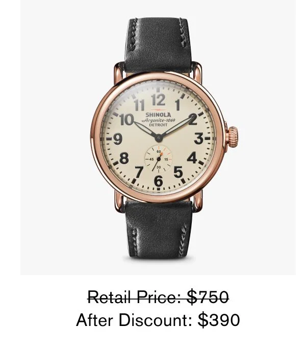 Retail Price: $750 After Discount: $390