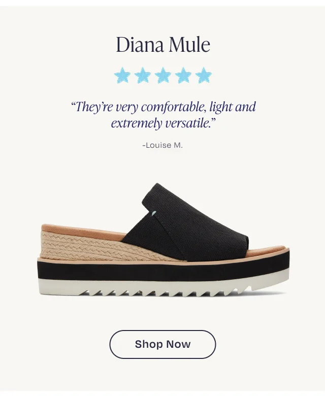 Diana Mule Wedge Sandal - Image
