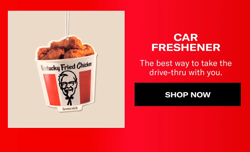 CAR FRESHENER | The best way to take the drive-thru with you. | SHOP NOW