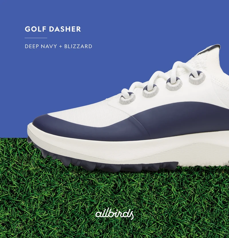 Golf Dasher Deep Navy / Blizzard