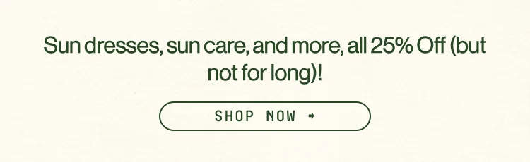 IMAGE-25% OFF DRESSES & BEAUTY
