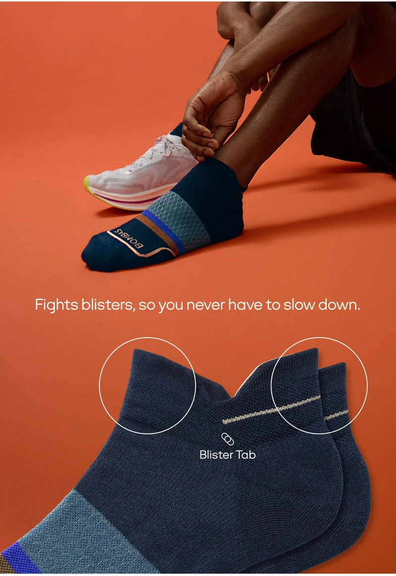 Fights blisters, so you never have to slow down.
