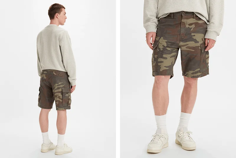 SHOP CARRIER CARGO CAMO SHORTS