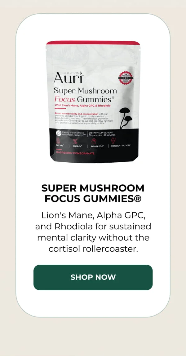 Super Mushroom Focus Gummies