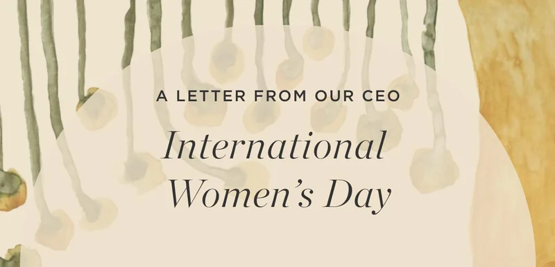 From our CEO