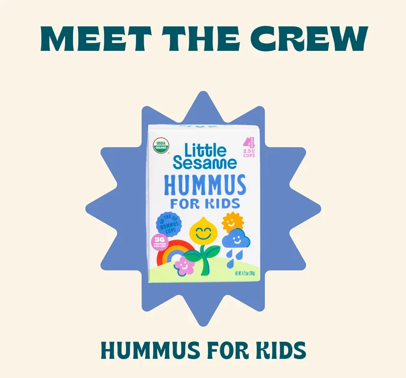 Meet The Crew | Hummus for Kids | Protein Hummus | Hummus Snacker