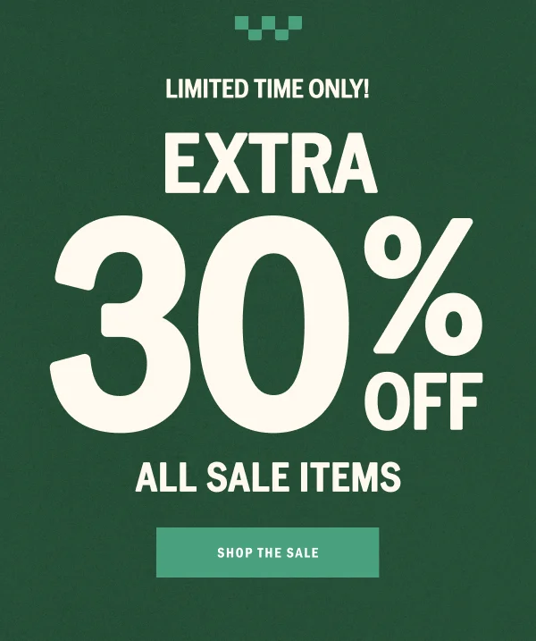 EXTRA 30% OFF SALE