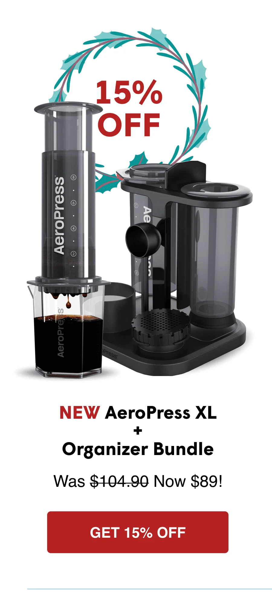 NEW AeroPress XL + Flow Control Bundle - GET 15% OFF