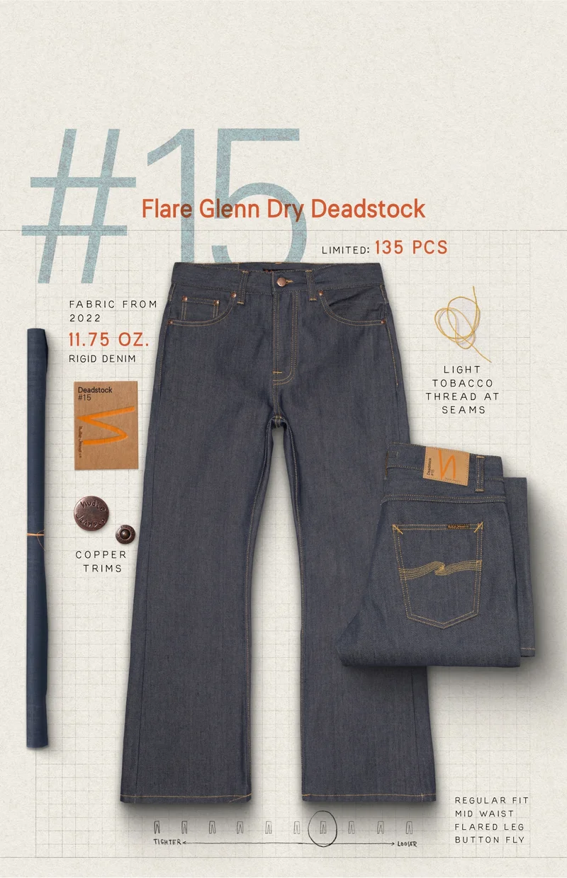 Flare Glenn Dry Deadstock 15