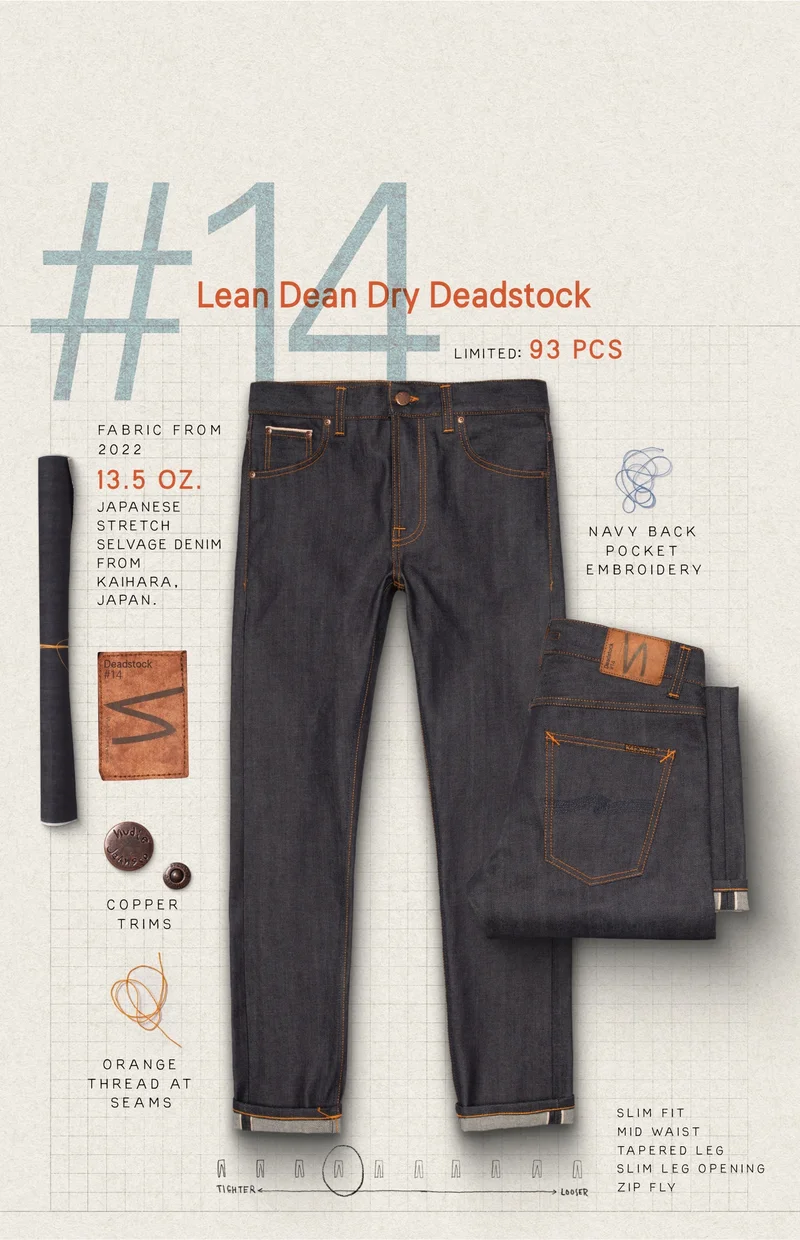 Lean Dean Dry Deadstock 14