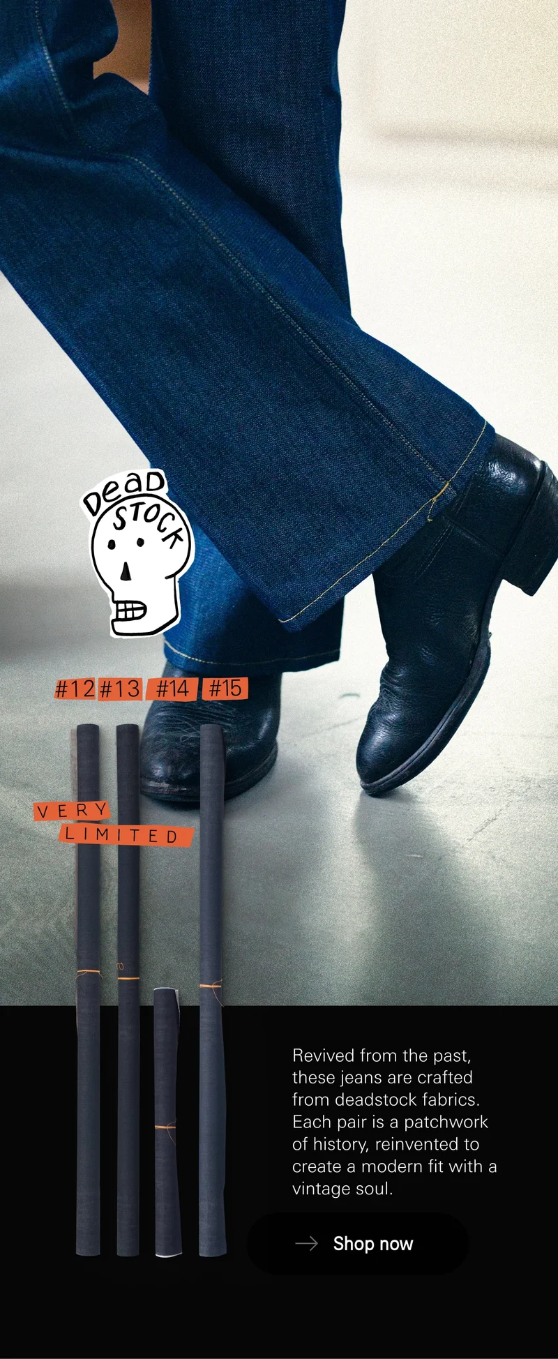 The jeans in this newsletter is very limited!!