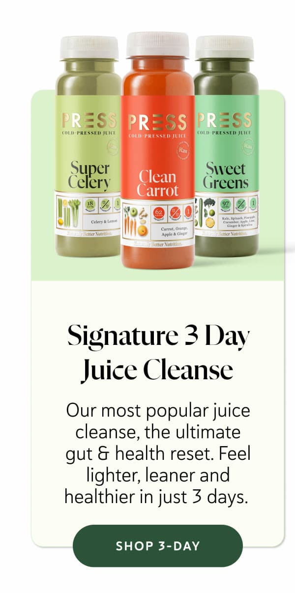Signature 3 Day Juice Cleanse