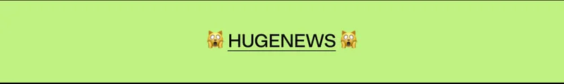 HUGE NEWS