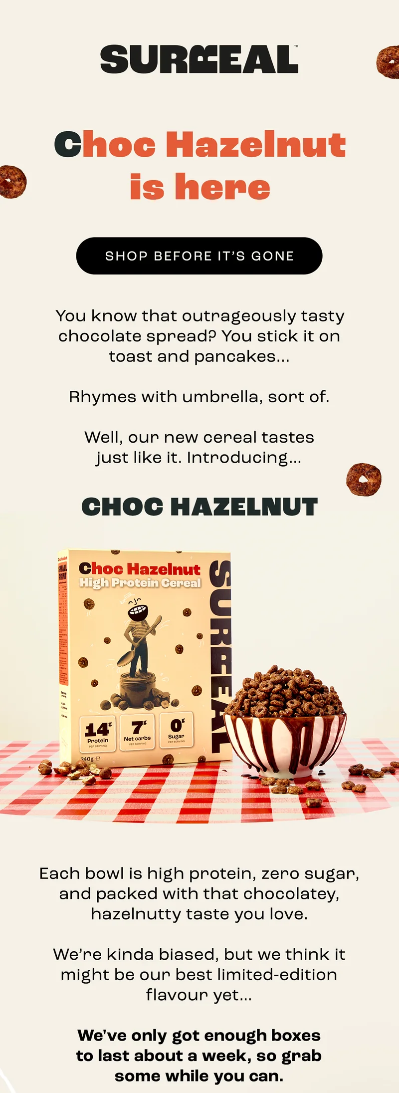 Hazelnut is here