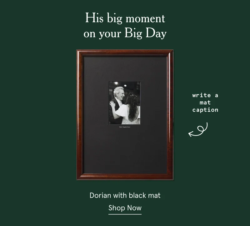 His big moment on your Big Day