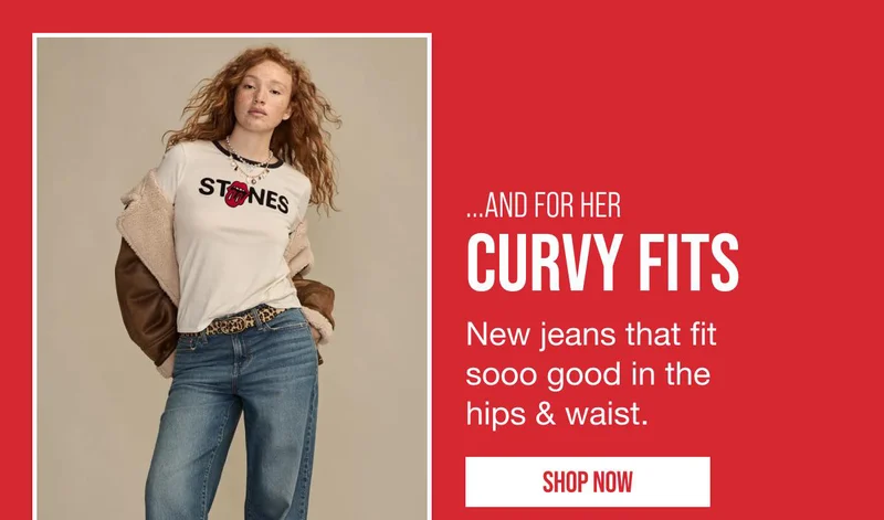 Shop Curvy fit jeans now