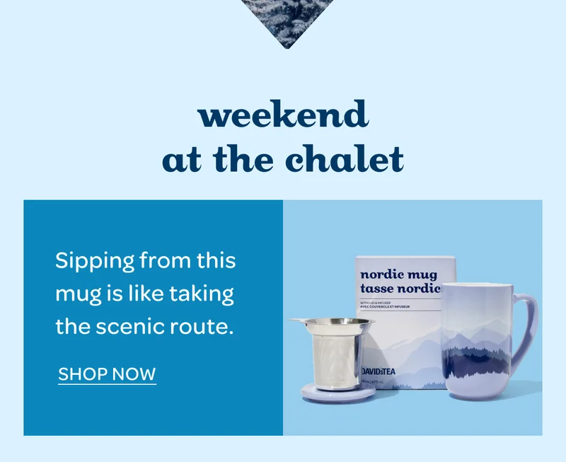 Weekend at the chalet - Sipping from this mug is like taking the scenic route. - Shop now