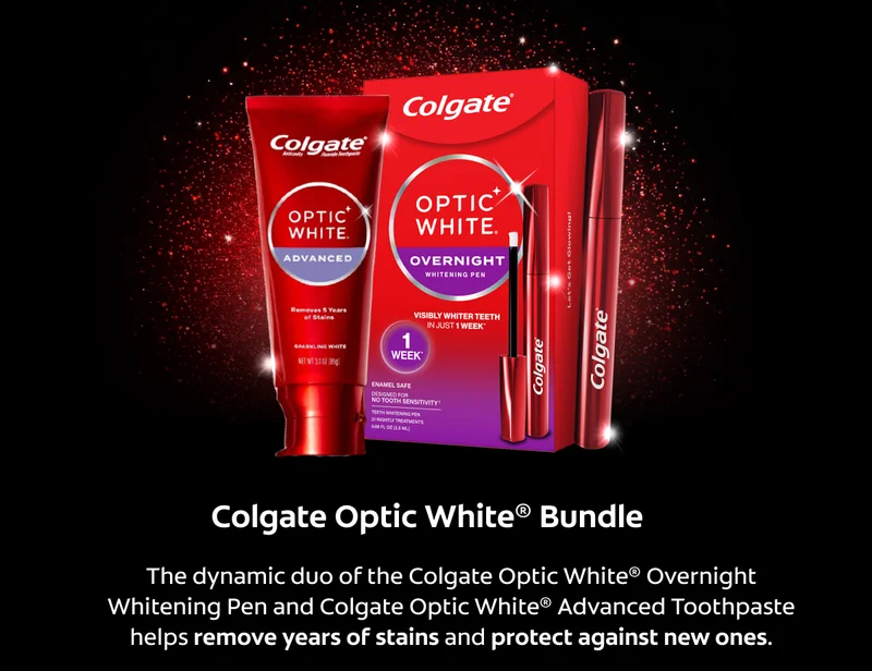 Colgate Optic White® Bundle