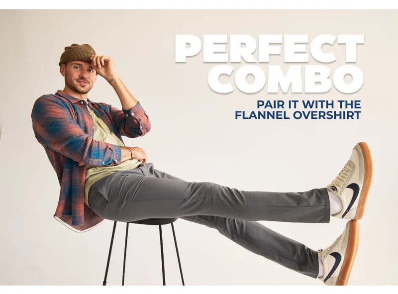PERFECT COMBO: Pair It With The Flannel Overshirt