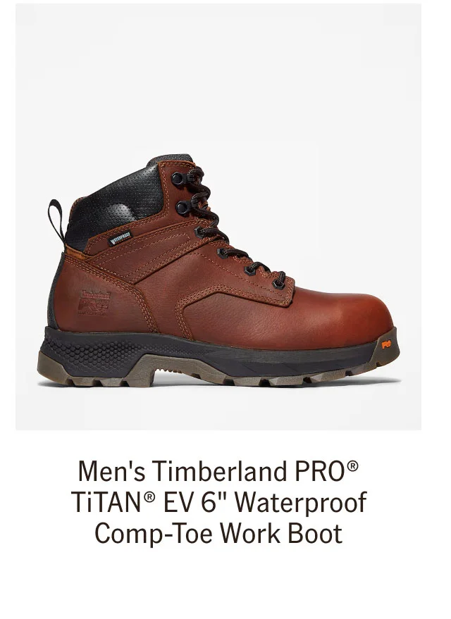 Men's Timberland PRO® TITAN® EV 6" Waterproof Comp-Toe Work Boot
