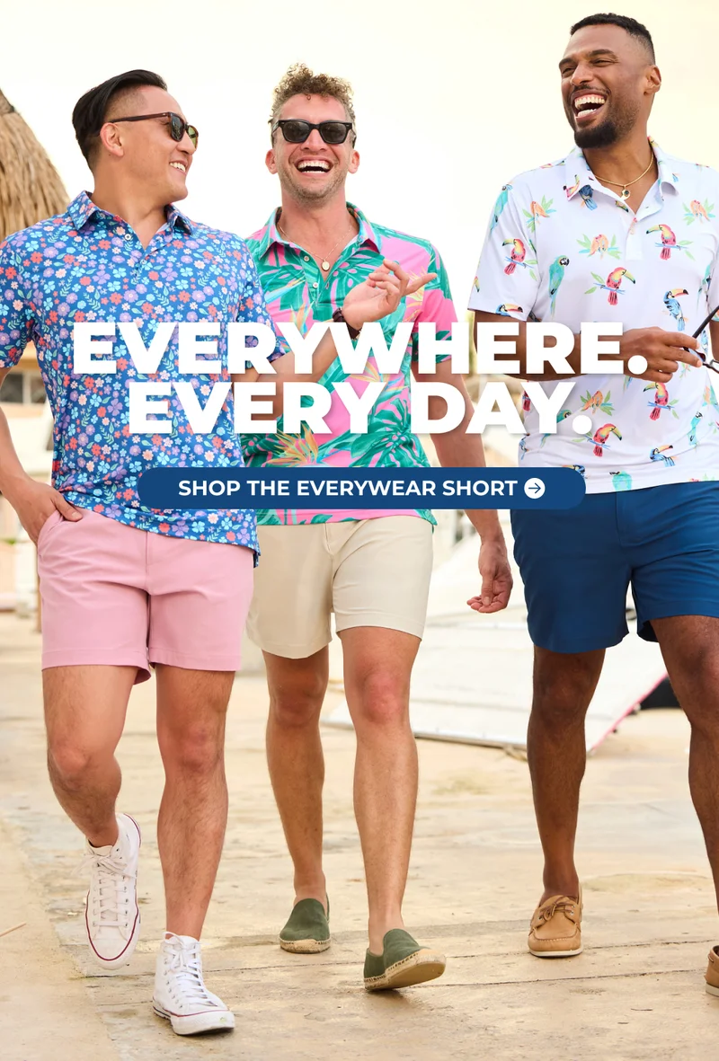 EVERYWHERE. EVERY DAY. Shop The Everywear Short
