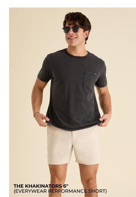 Everywear Performance Short: The Khakinators 6"