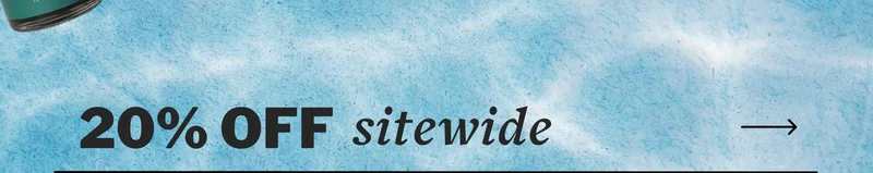 20% OFF SITEWIDE