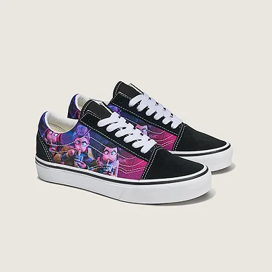 KPop Demon Hunters x Vans Big Kids Old Skool Shoe