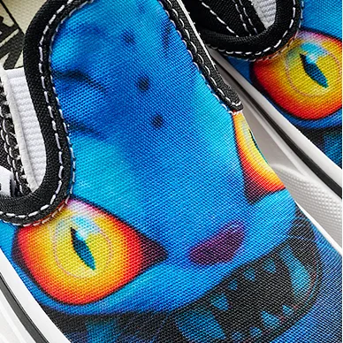 KPop Demon Hunters x Vans Little Kids Classic Slip-On Shoe