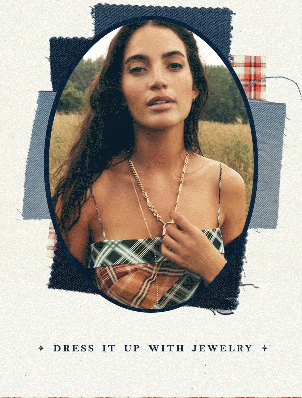 dress it up with jewelry
