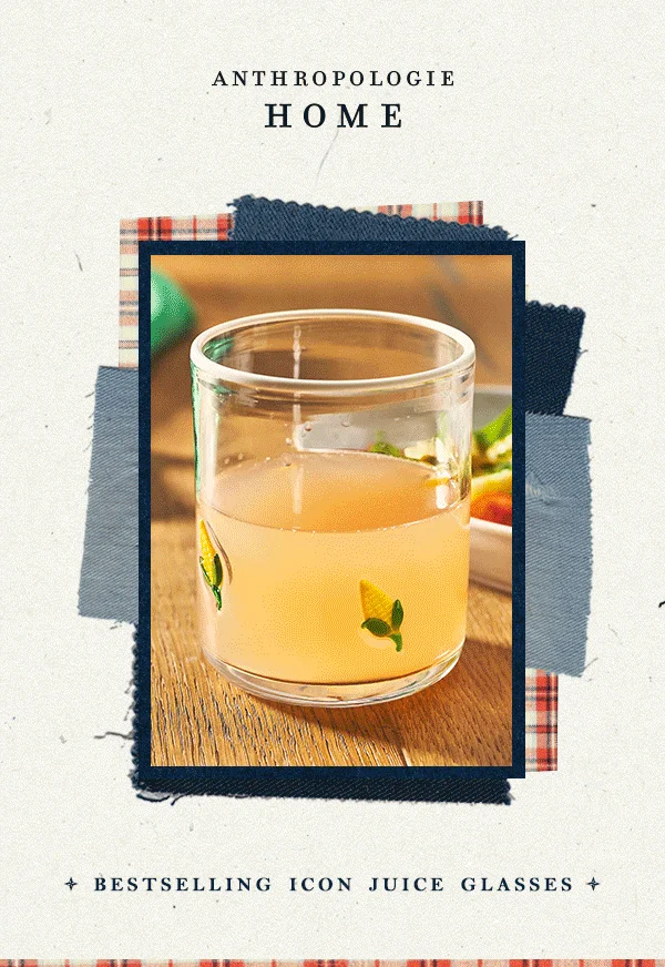 best selling icon juice glasses
