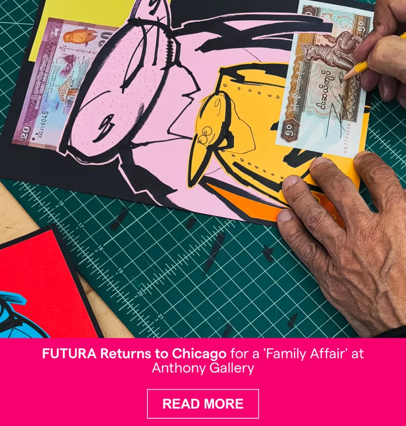 FUTURA Returns to Chicago for a 'Family Affair' at Anthony Gallery