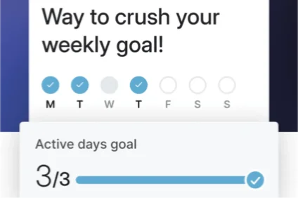 Set goals and crush them