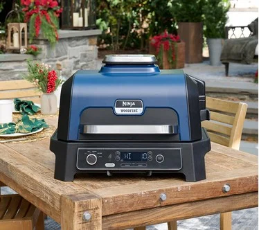Ninja Woodfire Pro XL Outdoor Electric Smoker & AirFry Grill w/Temp Probe