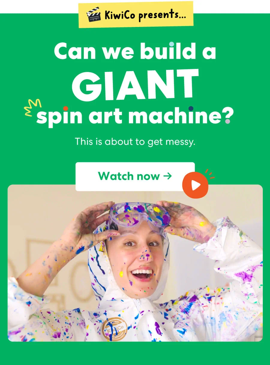 Can we build a GIANT spin art machine?