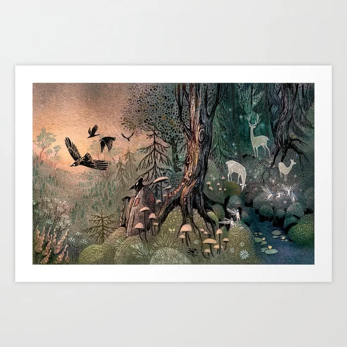 Wilderness Art Print Art Print