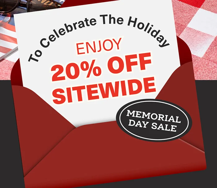 Enjoy 20% OFF Sitewide