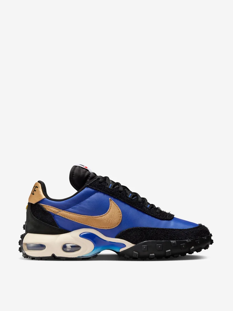 Image of Nike Air Max Waffle - Hyper Blue/Metallic Gold-Black