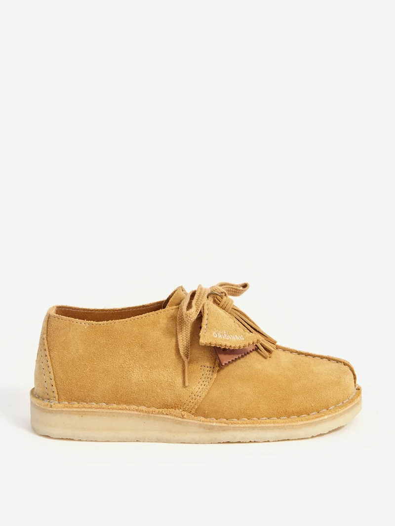 Image of Clarks Orignals Desert Trek - Golden Tan Suede