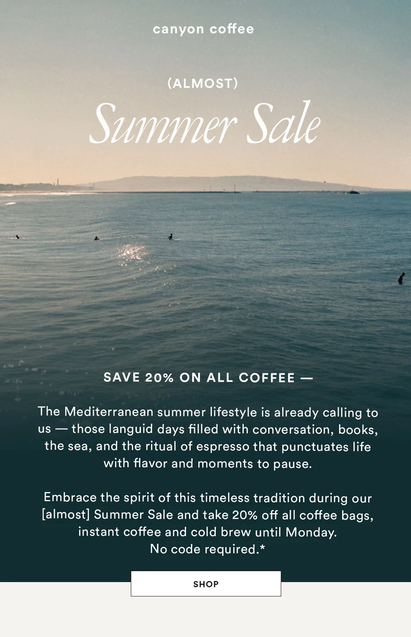 Almost Summer Sale