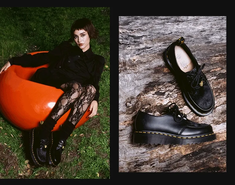 Ramsey Girls Don't Cry Leather & Hair-On Creepers
