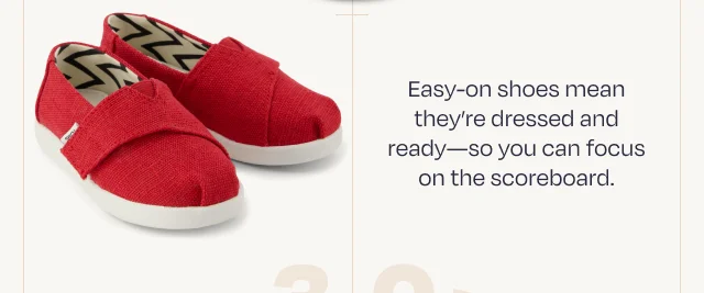 Red Canvas Toddler Alpargata- Image