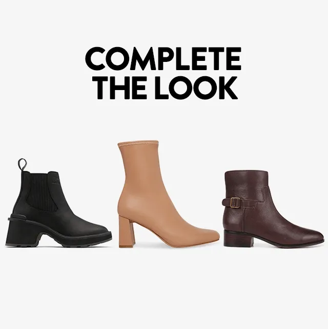 An assortment of booties.