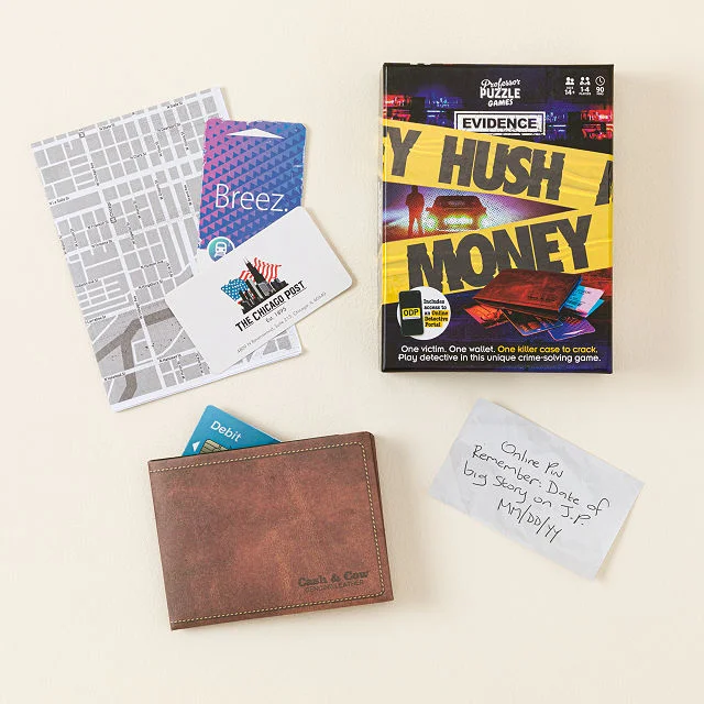 Hush Money Crime-Solving Interactive Game