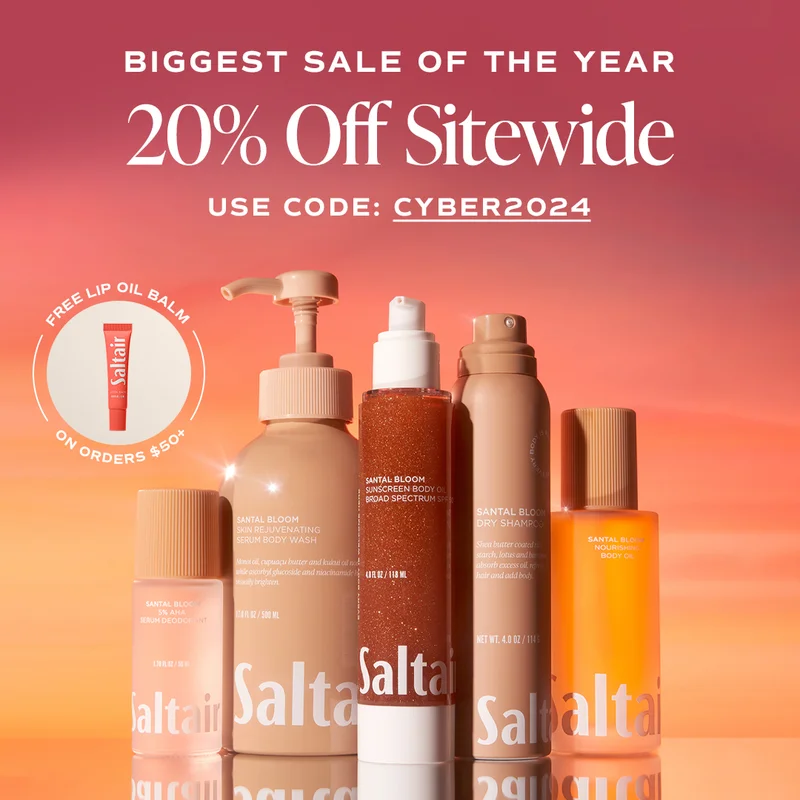 20% off sitewide Black Friday sale