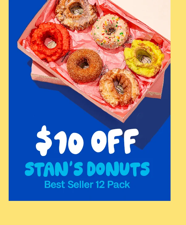 $10 Off Stan's Donuts