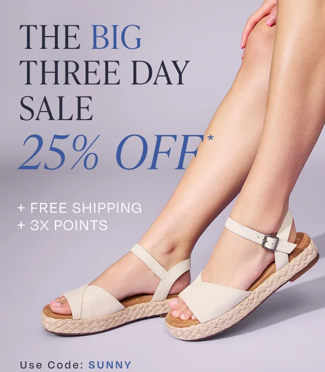25% Off + Free Shipping + 3X Points | Use Code: discount code