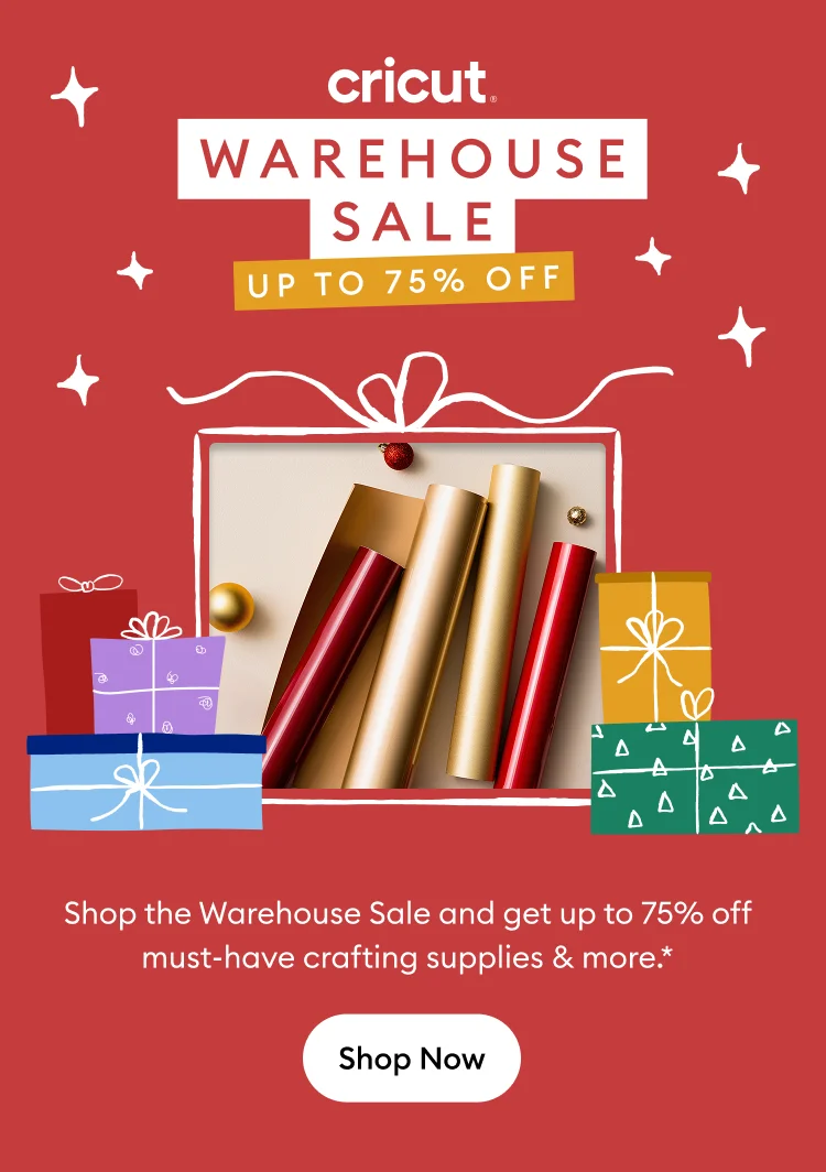 Warehouse Sale up to 75% off.